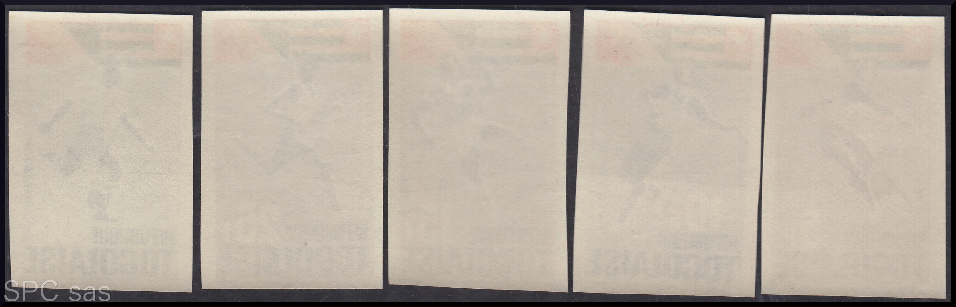 Z372 - TOGO - Sport olimpici, cinque valori nuovi con gomma integra. (Copia)