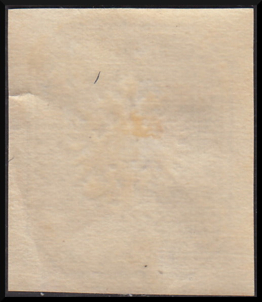 LV79 - 1863 - Veneto and Province of Mantua, newspapers (s. 1.05) gray brown with intact gum and minimal engraving on the right (11)