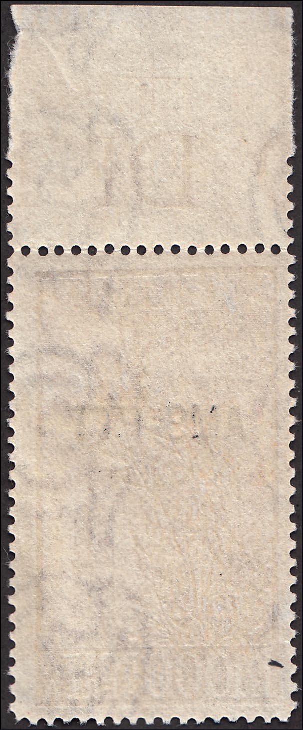 Air Mail, L. 1000 Capitoline red brown with AMG - FTT overprint perforation 14 x 13 3/4 (26A) New intact