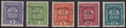 BO2-86 - 1918 - Trentino Alto Adige, francobolli d'Austria soprastampati, usati (1/13 + 15/17)