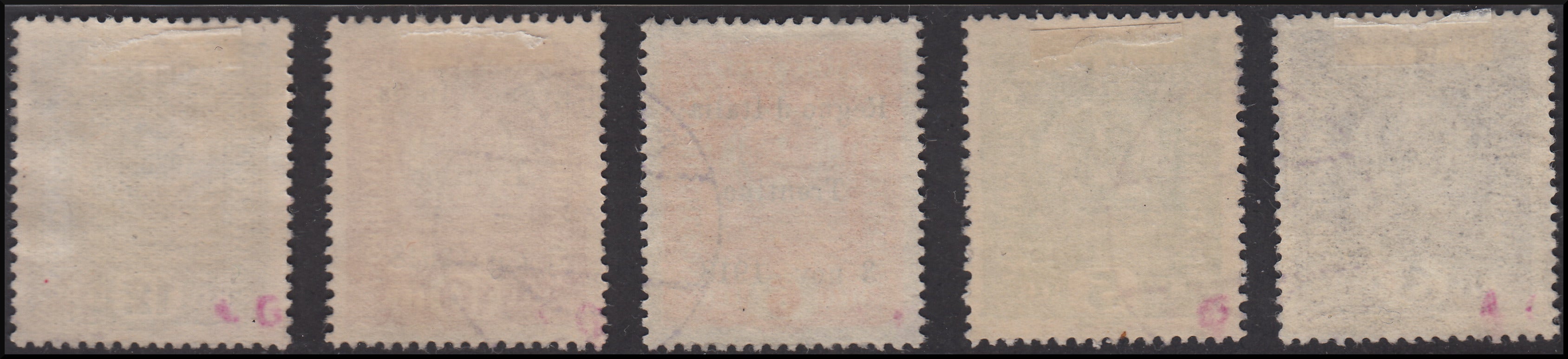 BO2-86 - 1918 - Trentino Alto Adige, francobolli d'Austria soprastampati, usati (1/13 + 15/17)