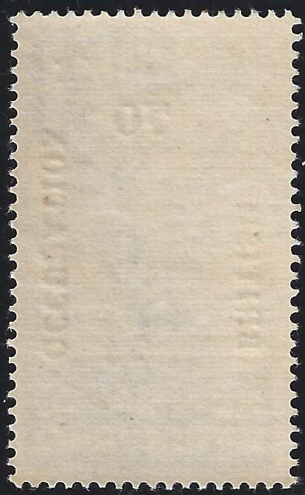 British Occupation, unissued second series c. 70 on c. 35 light blue new rubber intact (5/I) 