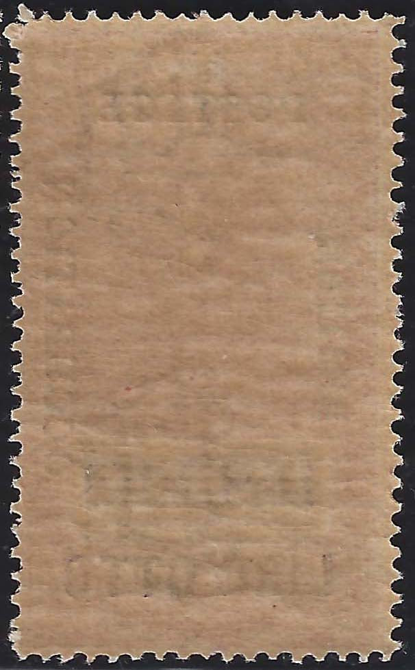 British Occupation, overprinted revenue stamps, L.8 on L.10 new carmine, undamaged gum (16) 