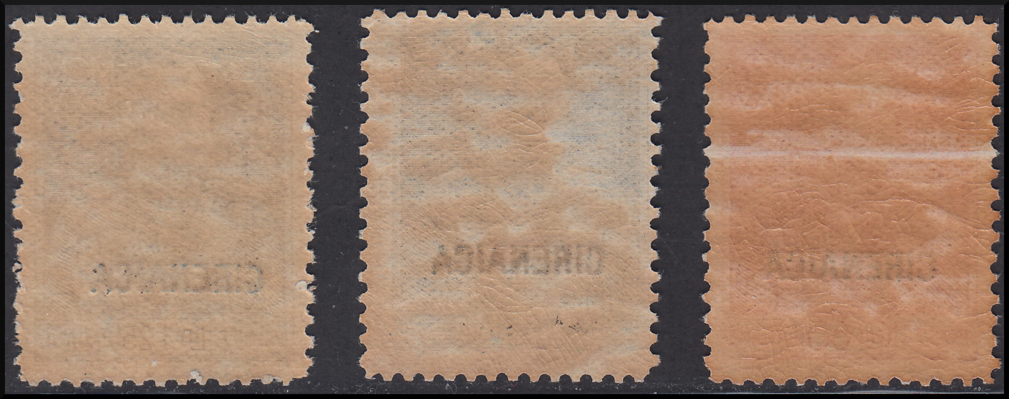 Colonie Italiane, Cirenaica Giubileo del Re serie dei tre valori (23/25) nuovi con gomma integra