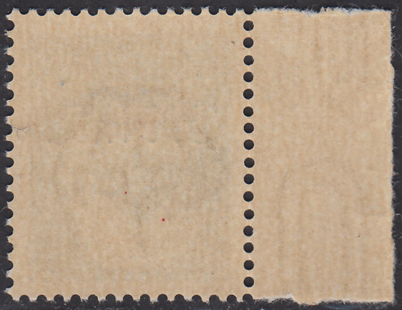 RSI243 - 1944 - GNR Verona c. 25 green with upside down red overprint, new with intact gum (474a).