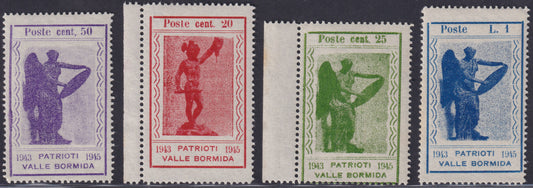 FF245 - 1945 - Statue of Perseus and Winged Victory complete set of seven new stamps with intact rubber (9/15) 