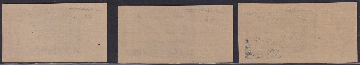 Corpo Polacco, vittorie polacche in Italia serie su carta grigiastra di qualità scadente non dentellata (1A/3A) nuova **