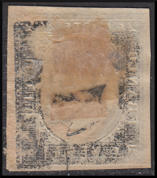Sardegna 1854, III emissione c. 20 azzurro usato VERCELLI 22/7/54 (8)