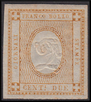 Sello del Reino de Italia 1862 para impresiones c. 2 nuevos bistrós intactos (10)