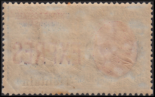 Uffici Postali in Cina, Espresso di Regno n. 2 soprastampato tipograficamente "Tientsin" (1) *