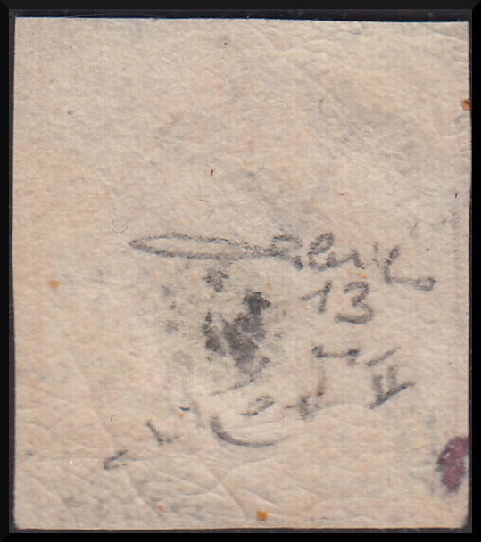 Kingdom of Naples 20 grana brownish pink I plate used (12)