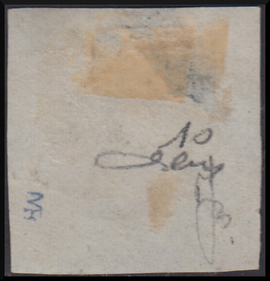Issue with dot after the digit, c. 40 light blue used (10)