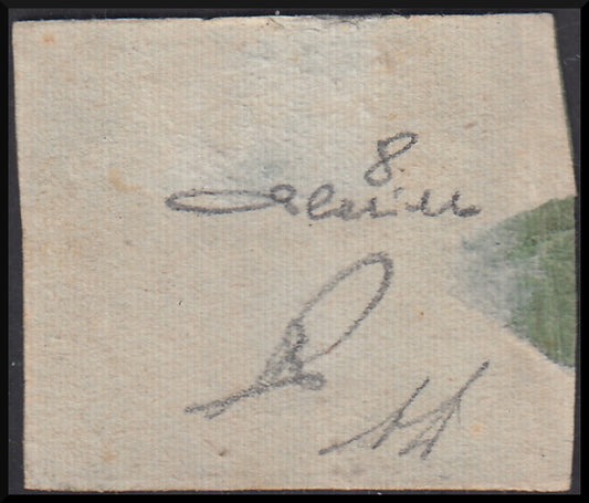 Issue with dot after the digit, c. 5 used olive (8)