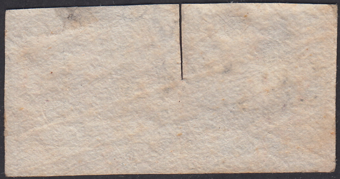 1858 - 1/2 grano rosa I tavola coppia orizzontale usata (1).