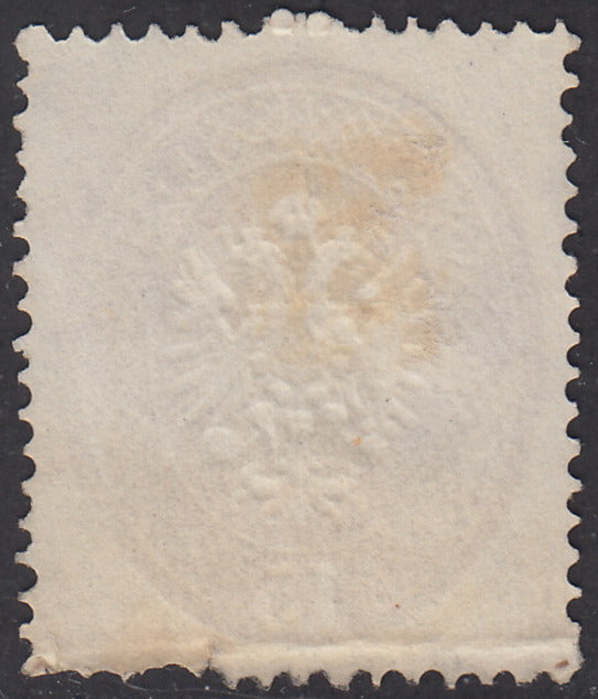 1863 - Lombardo Veneto, IV issue s.15 brown, used (40)