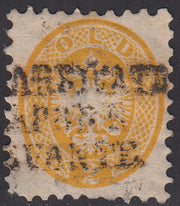 1864 - Lombardo Veneto, V issue s.2 yellow, used (41)