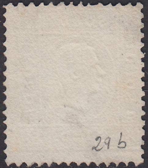 1859 - Lombardo Veneto, s. 3 grigio II emissione II tipo, usato (29b)