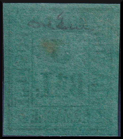 1859 - Provisional Government of Romagna b. 3 new dark green with rubber (4)