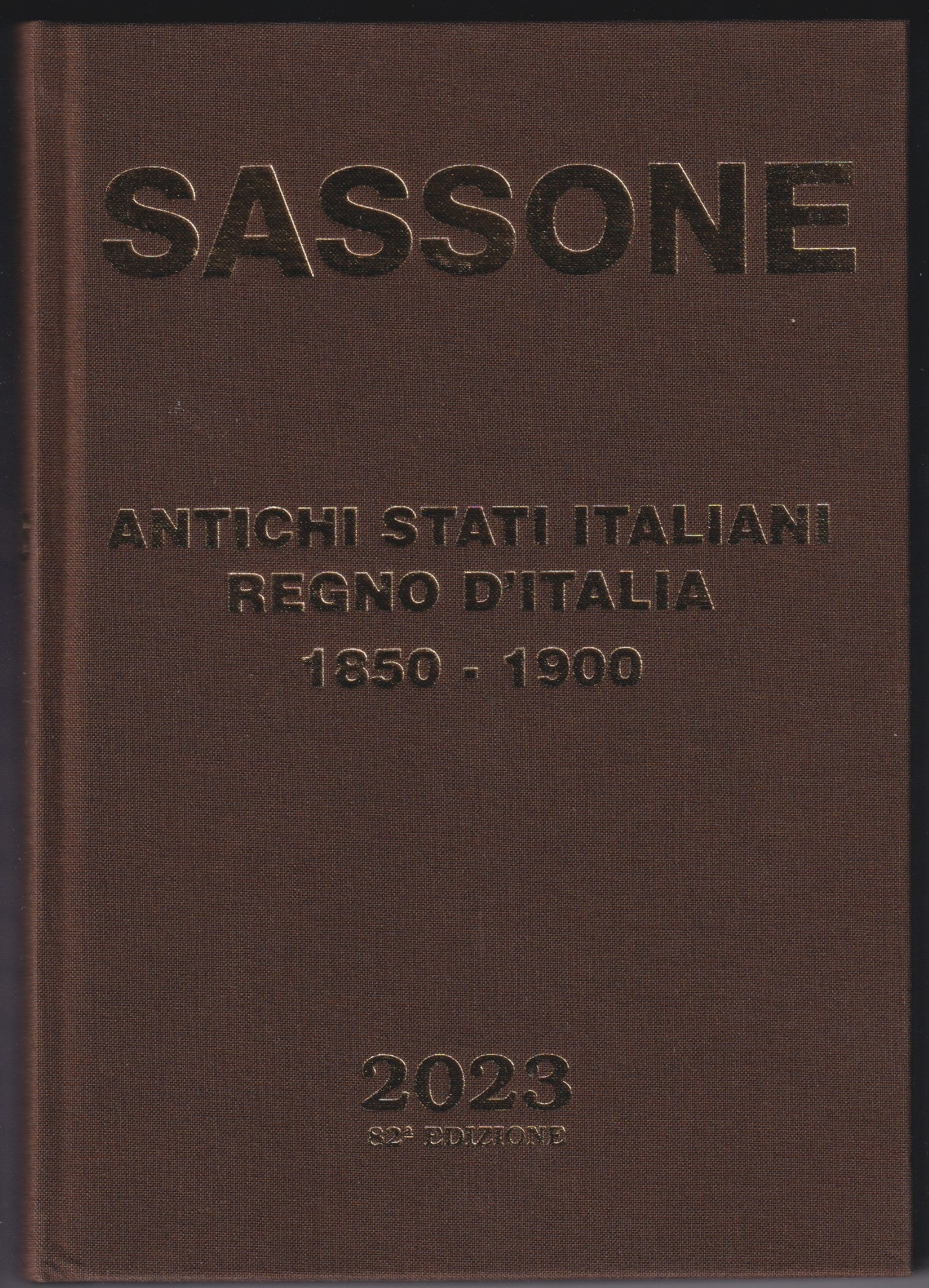 CATALOGO SASSONE A.S.I. 2023 (copertina marrone)