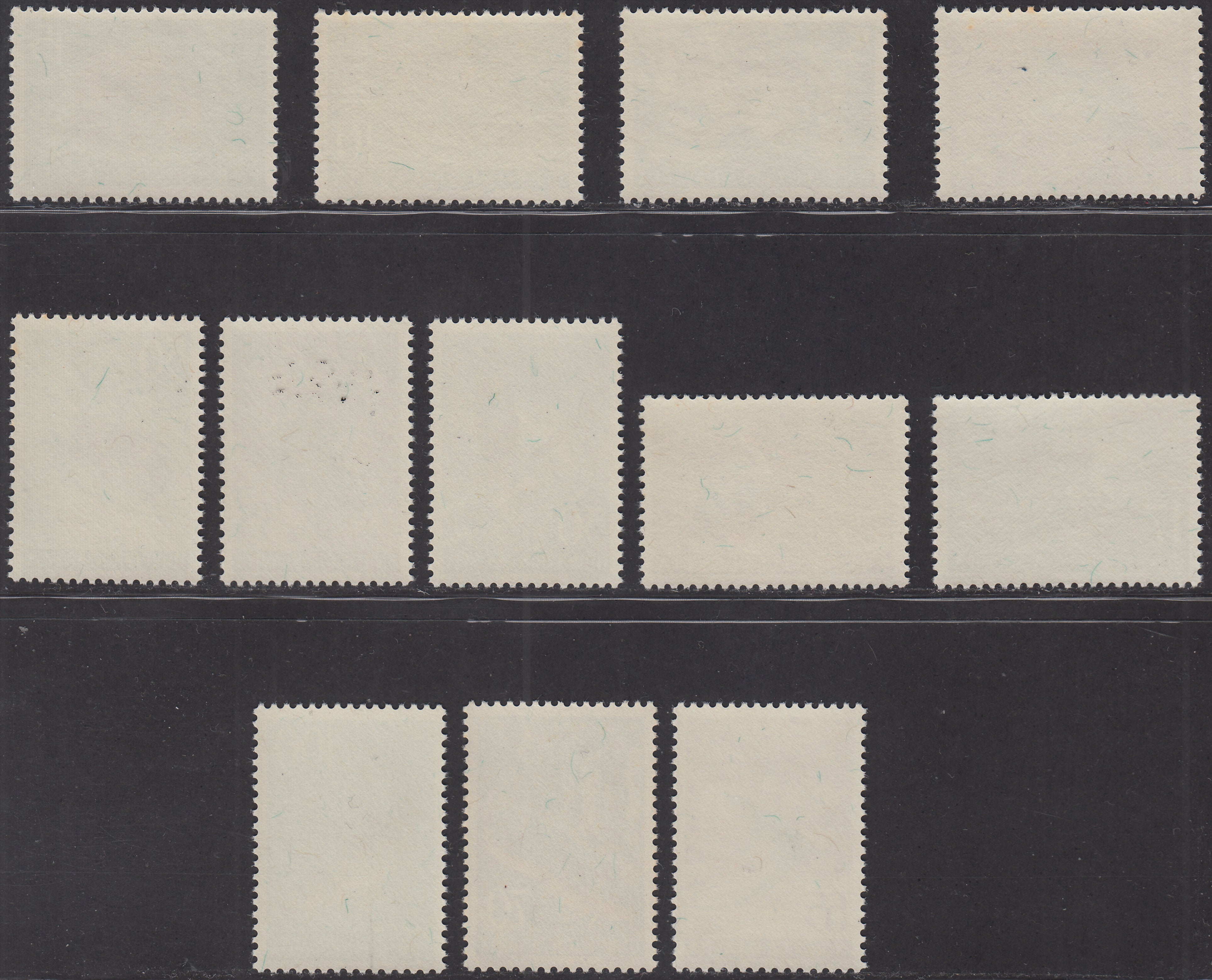 1954 - Animali, francobolli di Jugoslavia con colori cambiati, serie completa di 12 valori nuova integra (101/112)