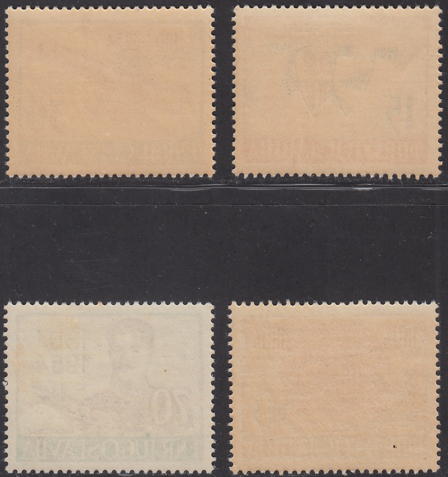 1954 - 150° anniversario dell'insurrezione Serba, serie completa di tre valori nuova integra (98/100)