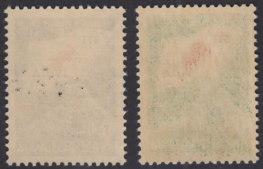1951 - Pro Croce Rossa, third series of 2 new intact rubber values ​​(39, 40)