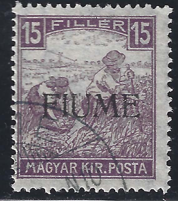 Stamps of Hungary Charity, Reapers, Parliament and Charles and Zita series, basic values ​​series with machine overprint, used